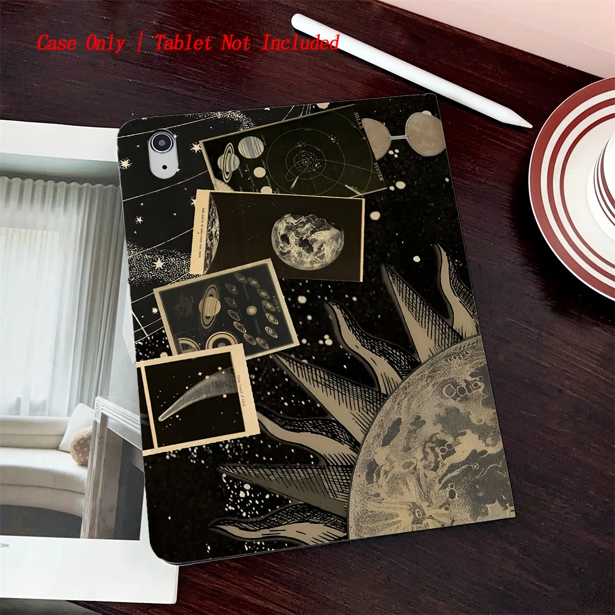 

For ipad Magnetic case ferlPad 11th A16 pro Air 13 11 M3 M2 M4 Funda Cover For Planet Moon Style