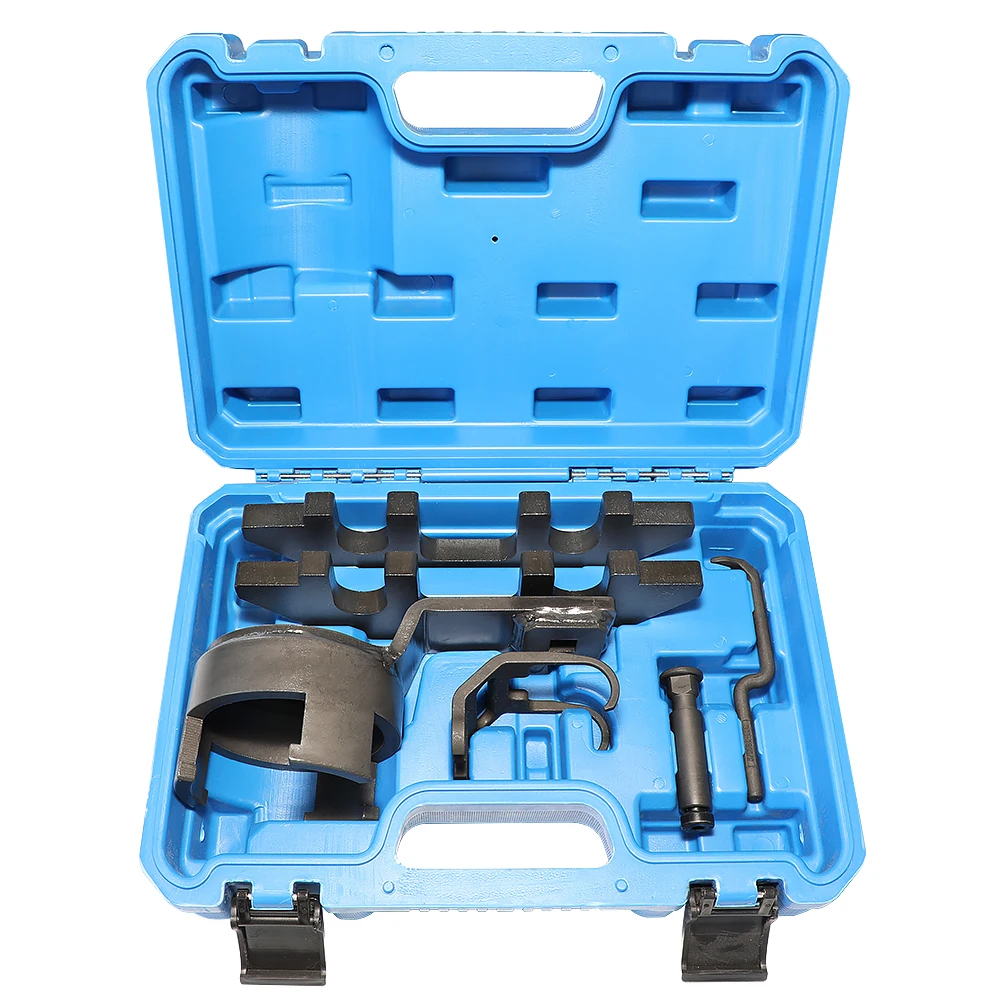 303-1655 303-1633 Camshaft Alignment Timing Tool Kit Vibration Damper Pulley Holder for Fo rd 3.5L EcoBoost V6 Upgraded F-150