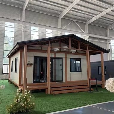 40ft 20ft  Customized Luxury Villa Prefab Foldable House 40ft Expandable Container House Product with 2 or 3 Bedrooms