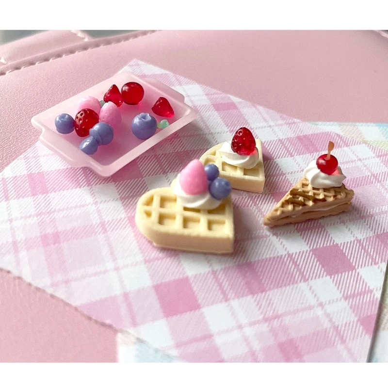 DIY Crafts Casting Baking Tool Mini Food Dessert Crystal Epoxy Resin Mold Cake Candy Chocolate Silicone Mould