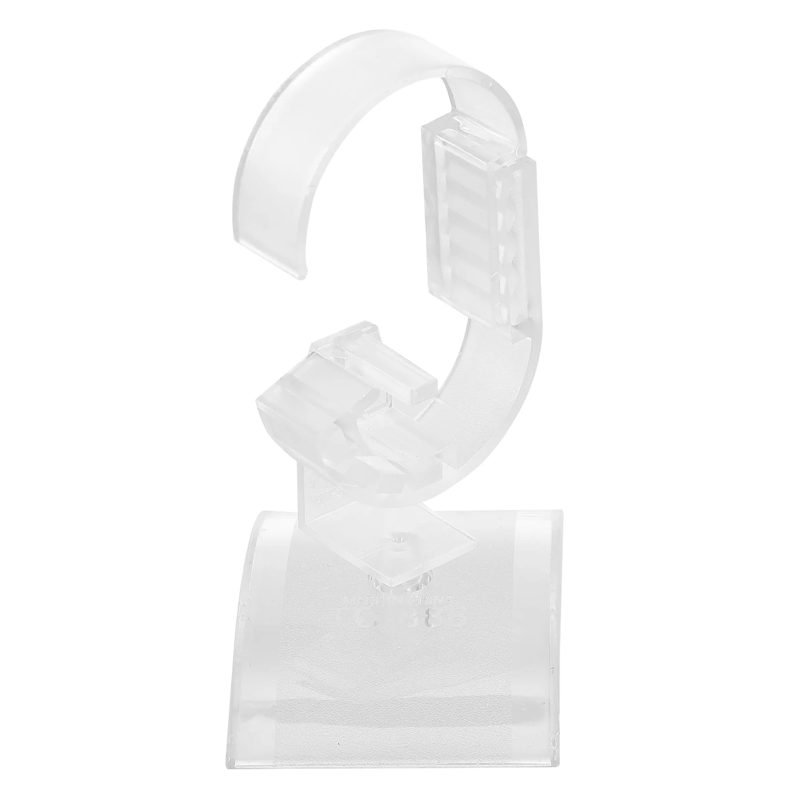 

2 Pcs Modern Jewelry Holder Acrylic Watch Display Stand Hair Ring Safe Organizer Base