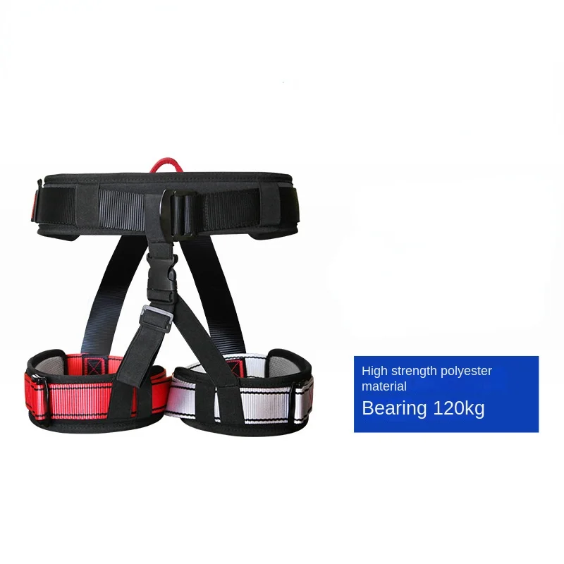 Outdoor Cave Climbing Mountaineering Half-length Safety Belt For High Work Adjustable Harness Waist Harness safety equipment