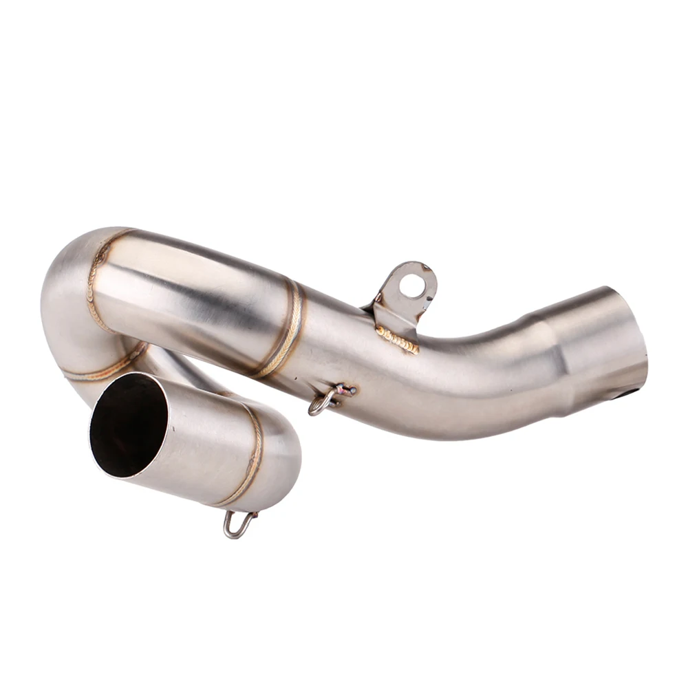 Motorcycle Exhaust Mid Pipe Escape Modify For Kawasaki ZX6R ZX-6R ZX636 2004-2021 Slip on Racing Line 51mm Interface Middle Pipe