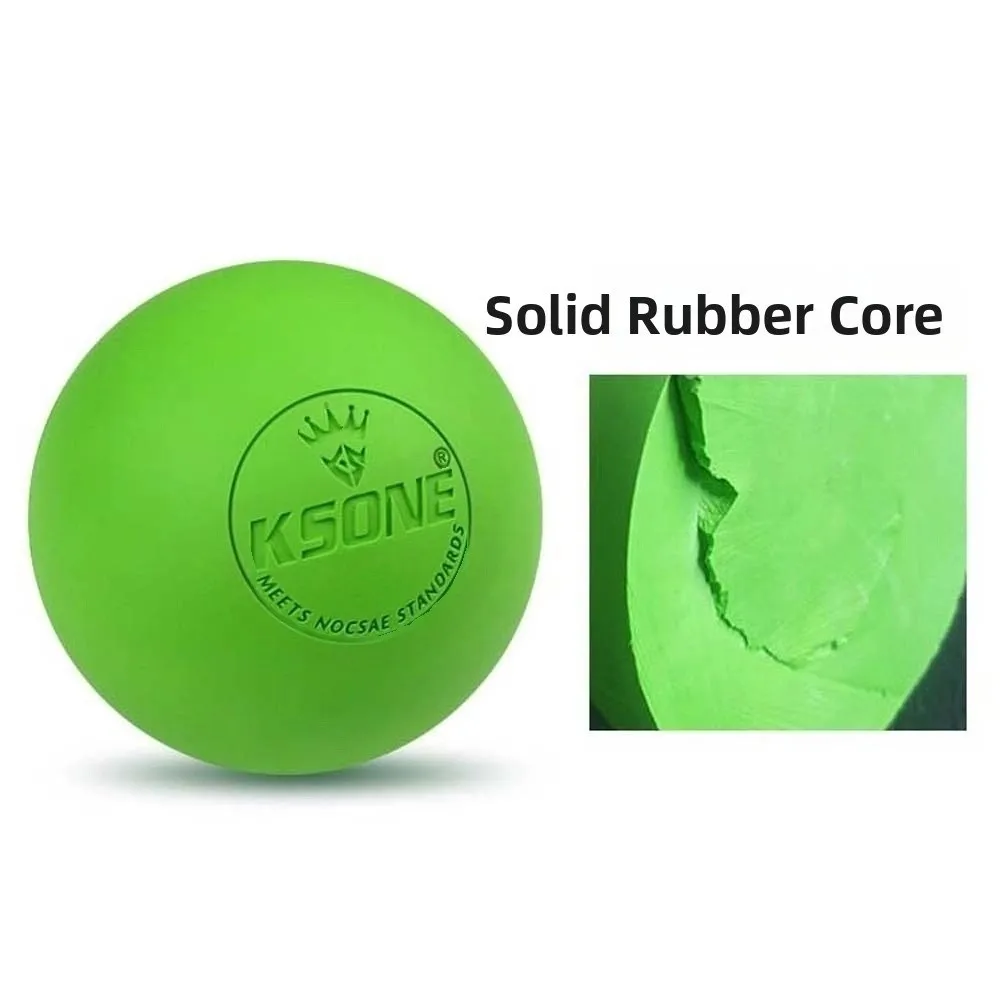 Silicone Fascia Massage Ball 6.35CM Release Tool Plantar Exerciser Sphere Portable Solid Color Muscle Relaxation Ball Women