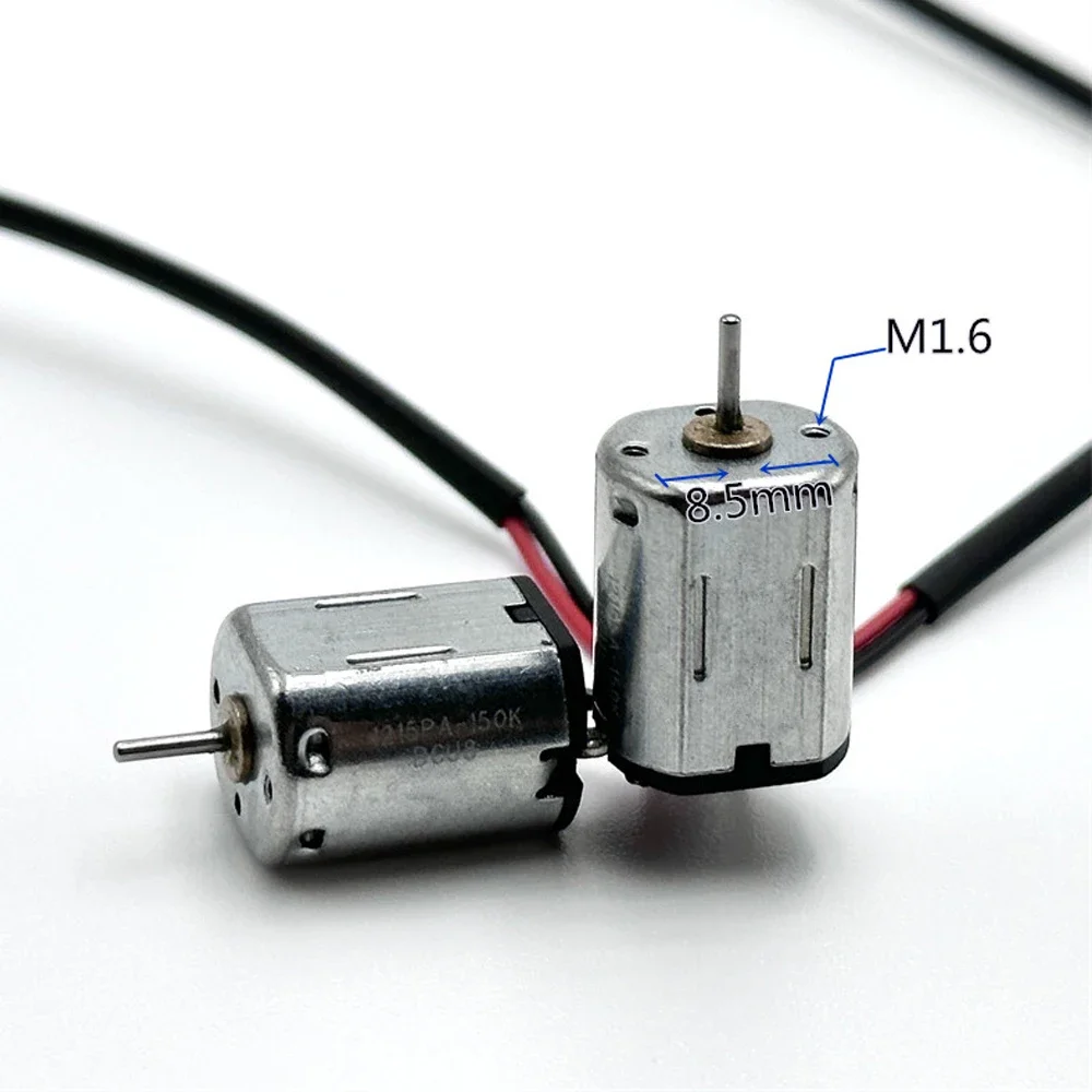 1pcs High Speed Low Current Mini N20 Motor DC 3V 3.7V 5V 6V 23000RPM Micro 12mm*10mm*15mm DIY Electric Toy Solar Power Model