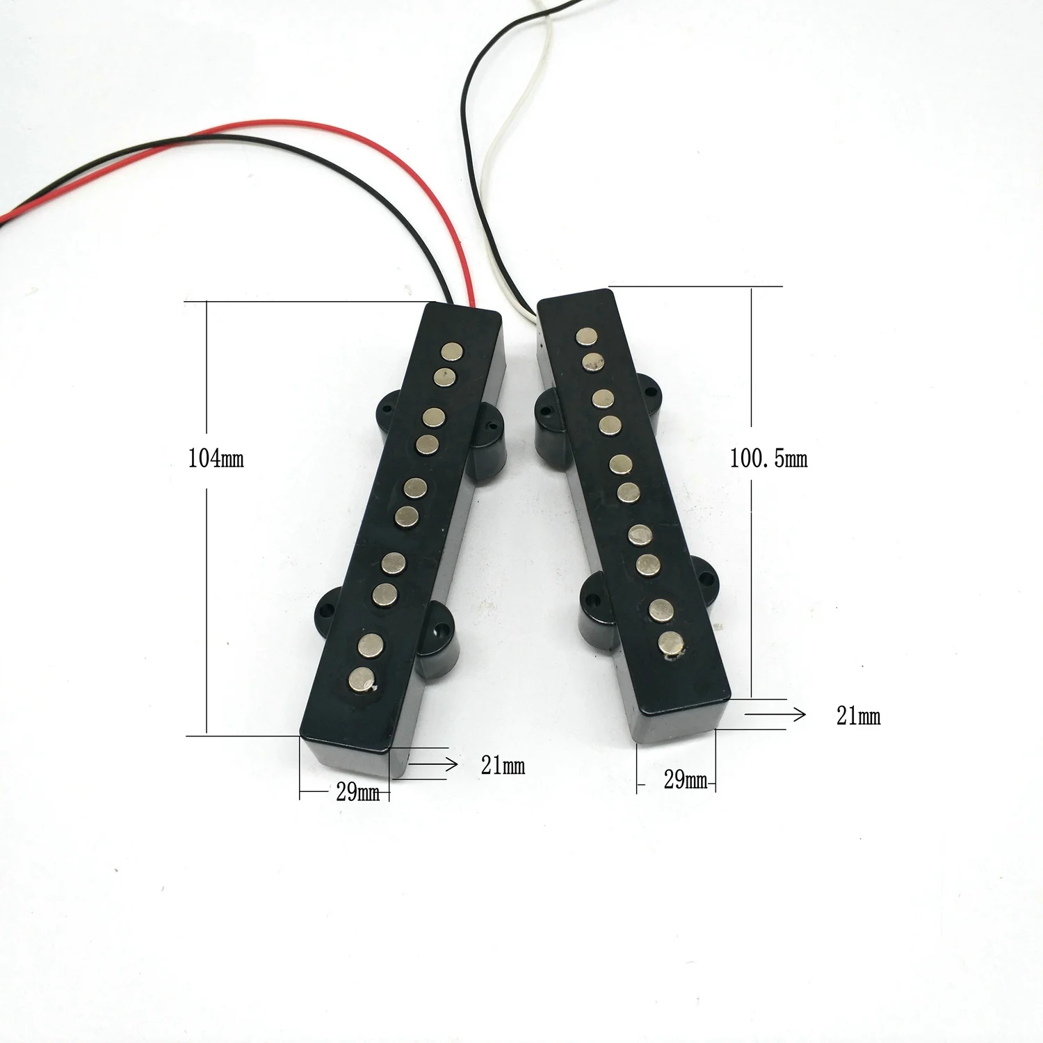 

Ceramic Open Style 5 String JB Bass Pickup for JB Style Bass Guitar Parts