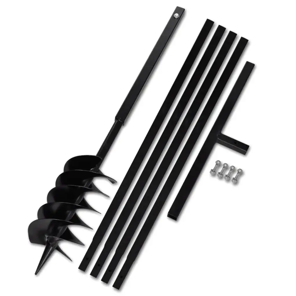 

Профессиональная ручка для наземной дрели диаметром 5,9 мм с удлинительной трубкой 16 футов, стальная сверхмощная, простая сборка