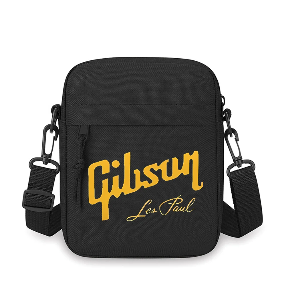 Gibson Les Paul musical instrument  Men Crossbody Bag Single Shoulder Women Cartoon Anime Film Printing Design Unisex