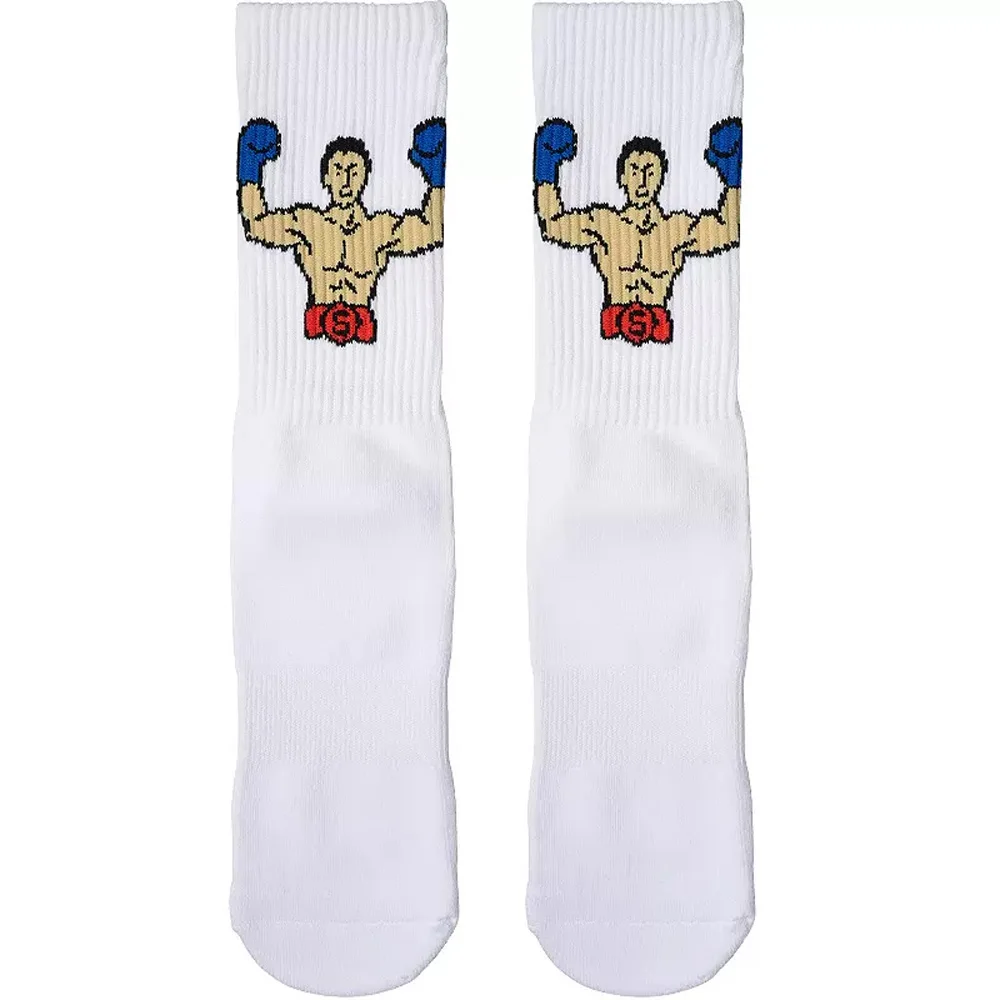 

Original Men's Tall Boxers Boxer Sports Fitness Cotton Socks Towel Sole Combed Cotton Socks