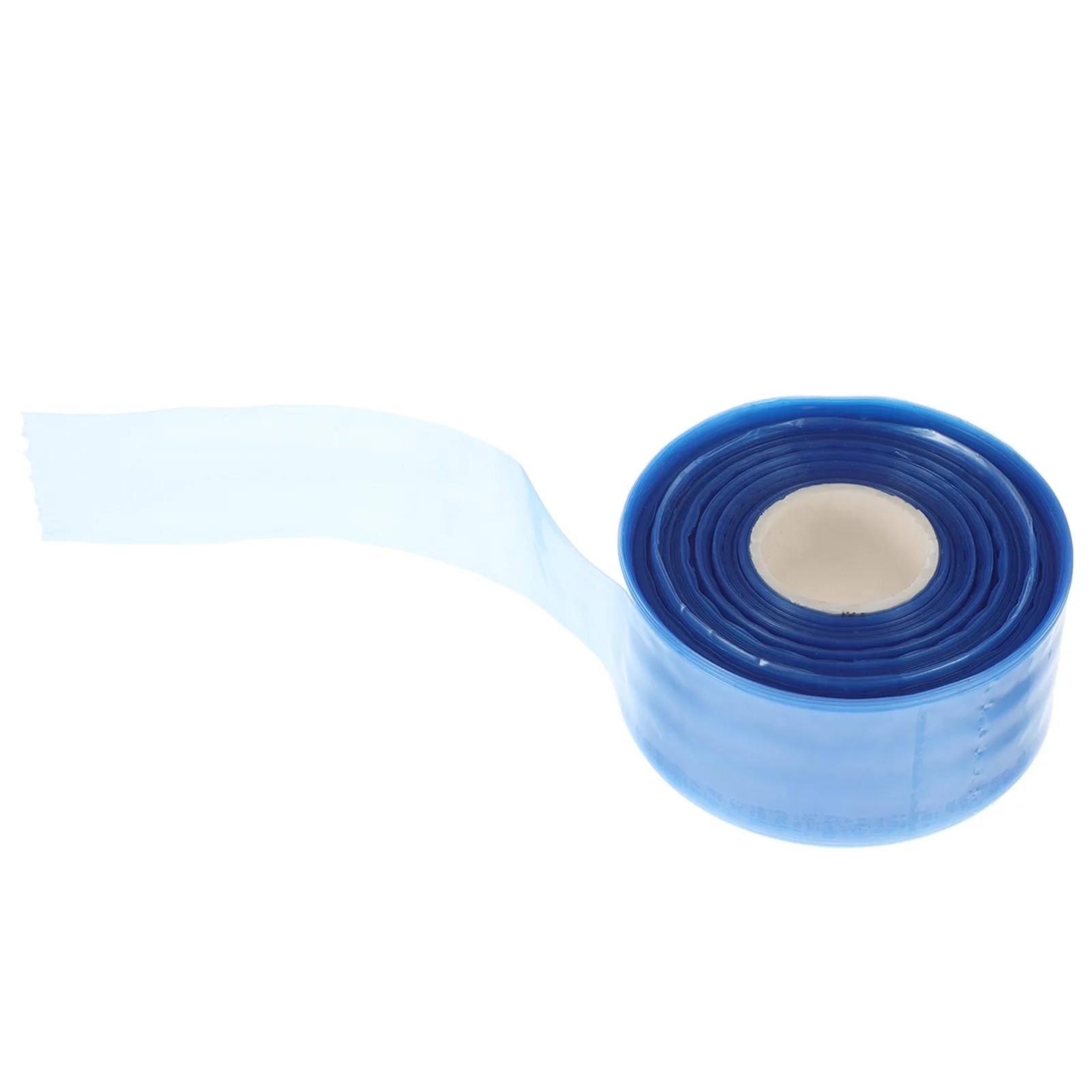 1 Roll PVC Eyeglass Protector Sleeve Blue Salon Eyeglass Covers Anti Hair Dye Stain Universal Fit Eyeglasses Temple Sleeves