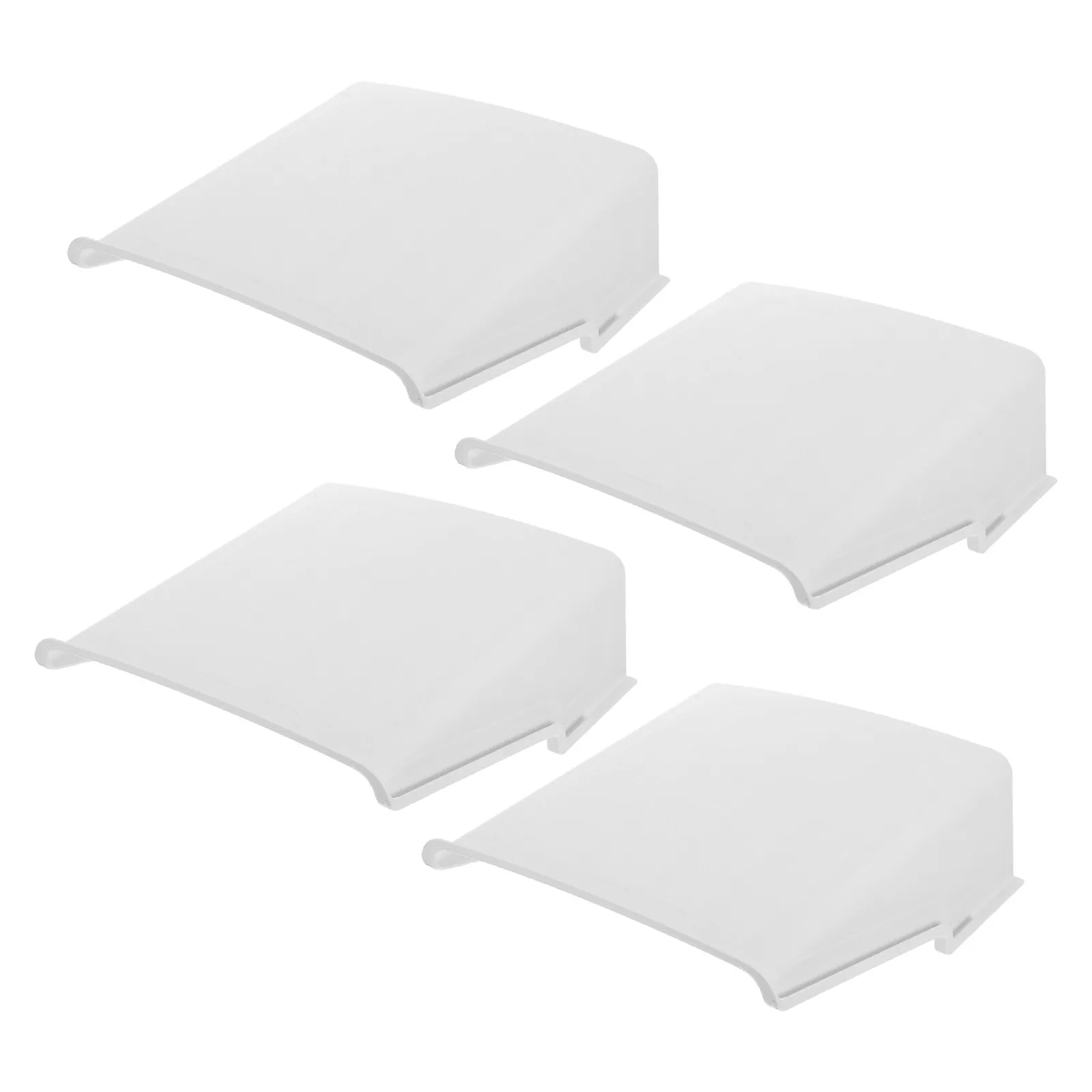 4Pcs Security Camera Protective Housing Outdoor Rain Cover Weatherproof Waterproof Shield Cctv Lens Sunshade Protector