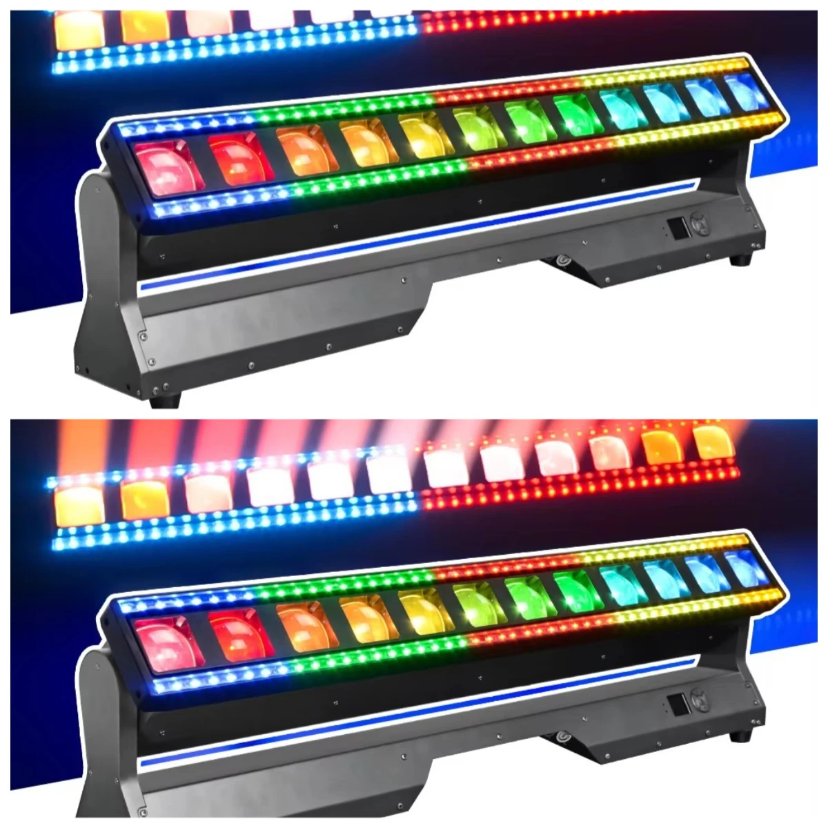 2026 Hot Sale High Quality Party Lights Led With Dynamic rainbow Effect Light bar 12*40w Led Moving Head Light
