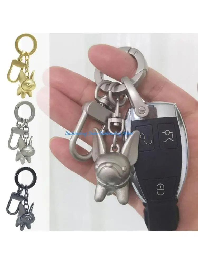 573B Stylish Holder Pendant Metal Adornment Dog Stylish Jewelry Metal Texturte for Various Occasion