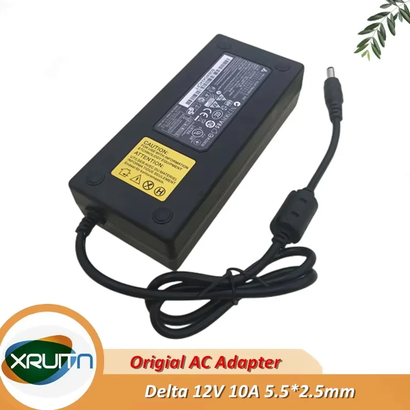 

Genuine Delta 12V 10A 8A 6A 5A AC Adapter Charger 120W LED Monitor Power Supply 5.5*2.5mm DC Plug