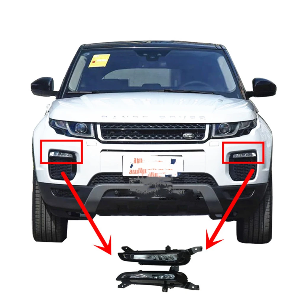 

Front Bumper Fog Light Bulb For Land Rover Range Rover Evoque 2016-2019 LR072646, LR072645 Turn Signal Day Daytime Driving Lamp