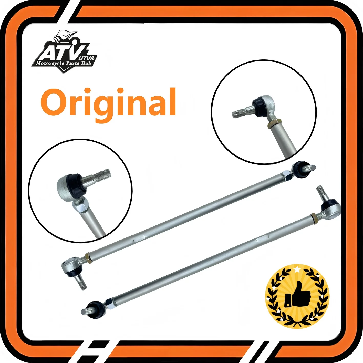 2Pcs Original Steering Tie Rod 9AWA-104100 For CF CForce 800XC 850 Touring X8H.O. 1000 Overlander X10 ATV