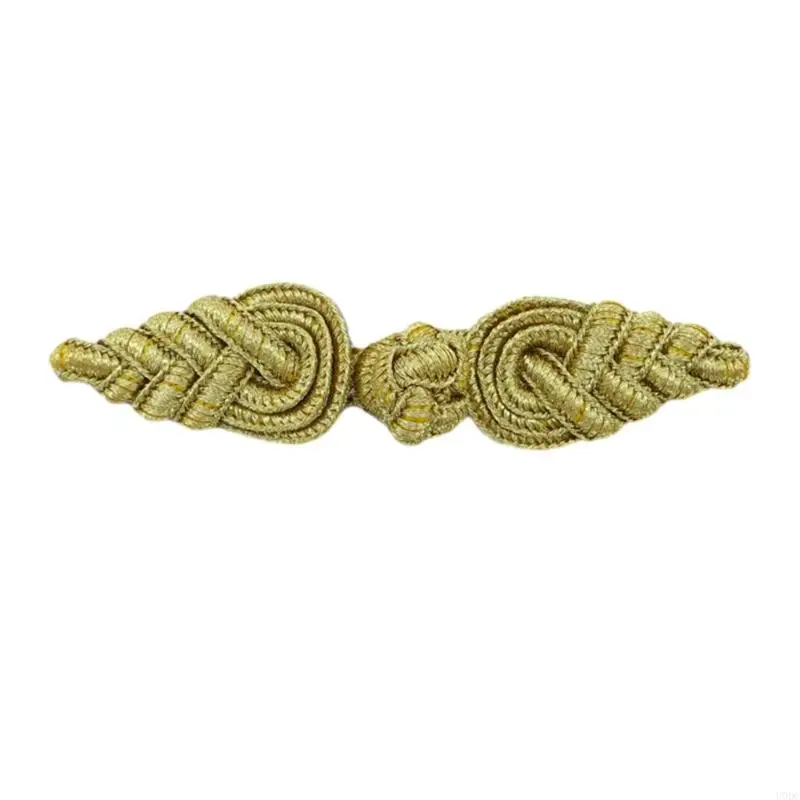 ปุ่ม Crafts Costume เย็บผ้าบนอุปกรณ์เสริม Pipa Knot Buckle Cheongsam อุปกรณ์เสริม Y166