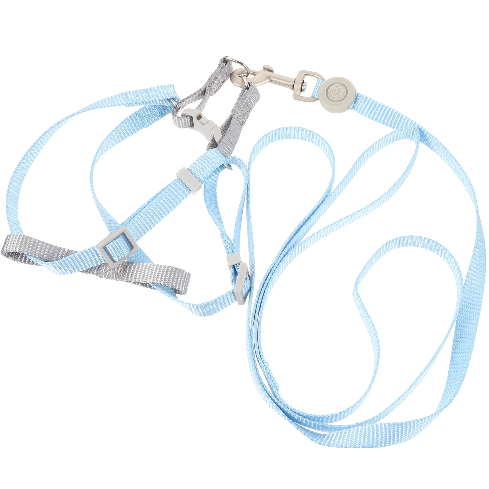 

1 set 1 Set Cat Harness Leash Adjustable Escape Proof For Kitten Small Large Cats Durable Fashionable Lightweight