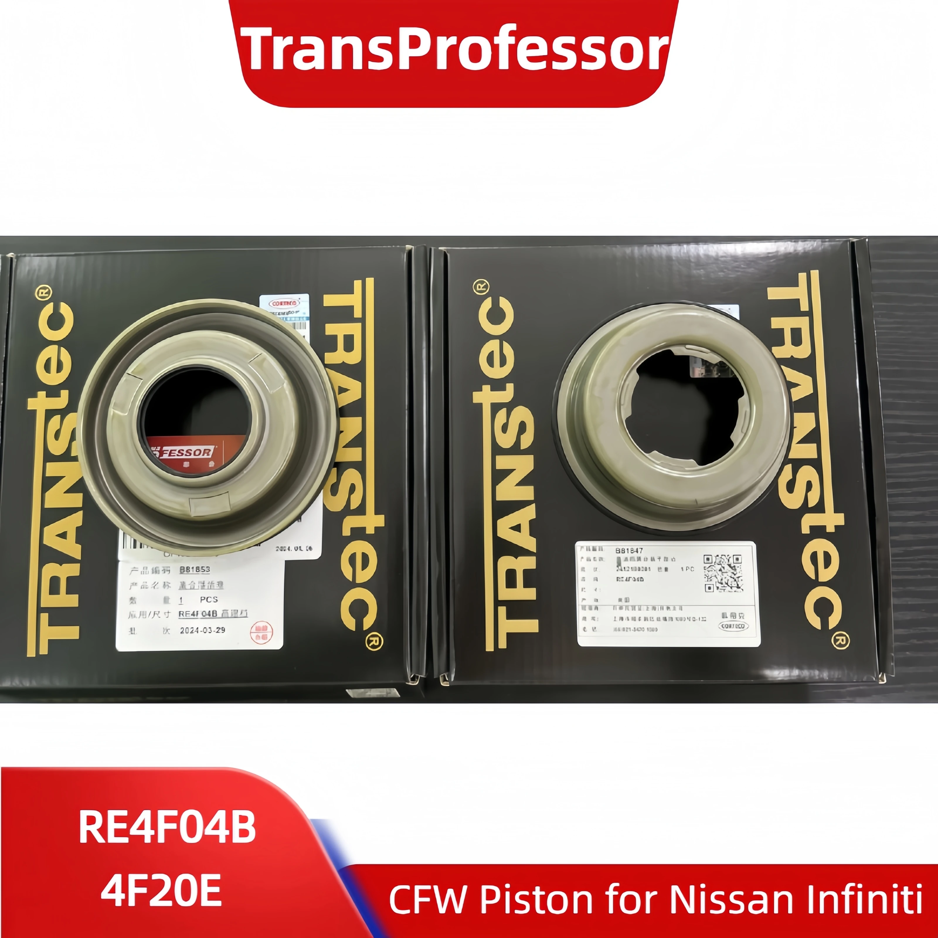 Kit de Pistones de Transmisión Origin CFW RE4F04B 4F20E RE4F04A para NISSAN, Pistones de Caja de Cambios Automática TransProfessor, Accesorios para Automóviles