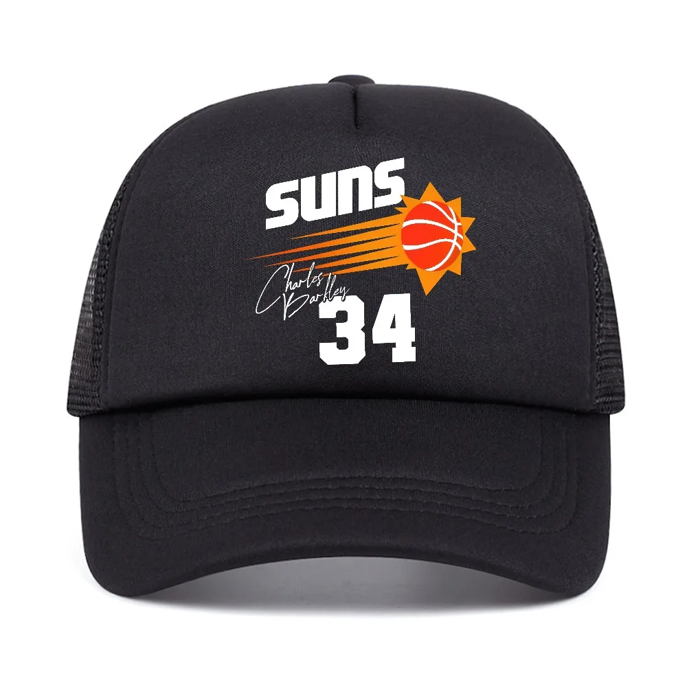 Charles Barkley baseball cap outdoor casual adjustable mesh trucker hat summer men women breathable sun Snapback Hats