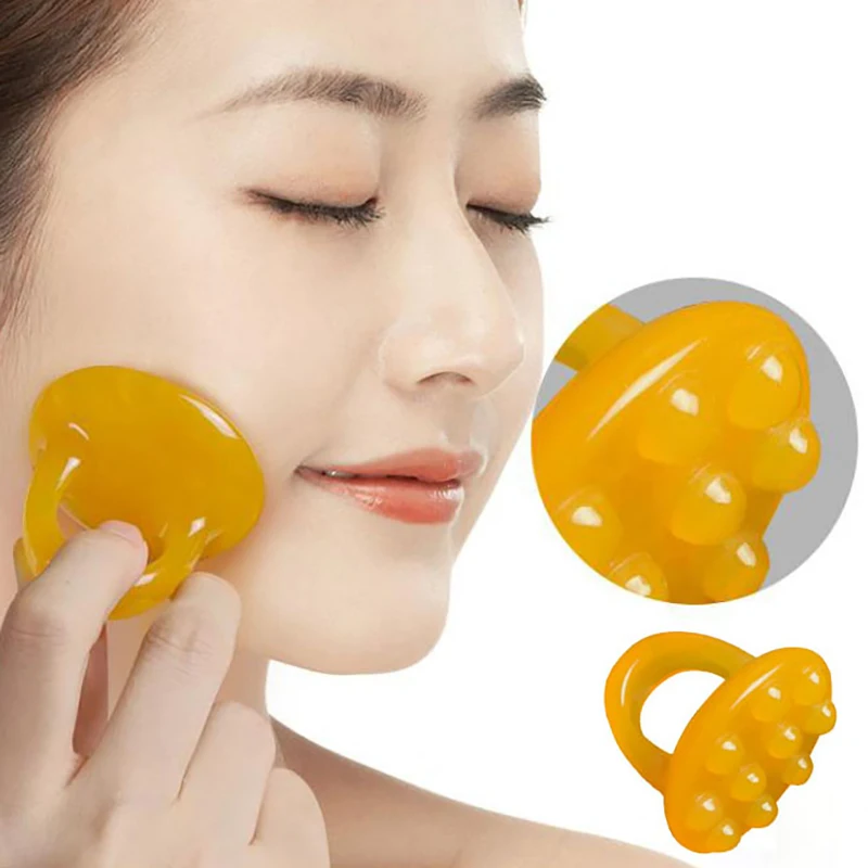 Resin Face Lifting Guasha Scraping Massage Facial Tools Massage Plate Reduce Puffiness Nose Lifting Nose Massager