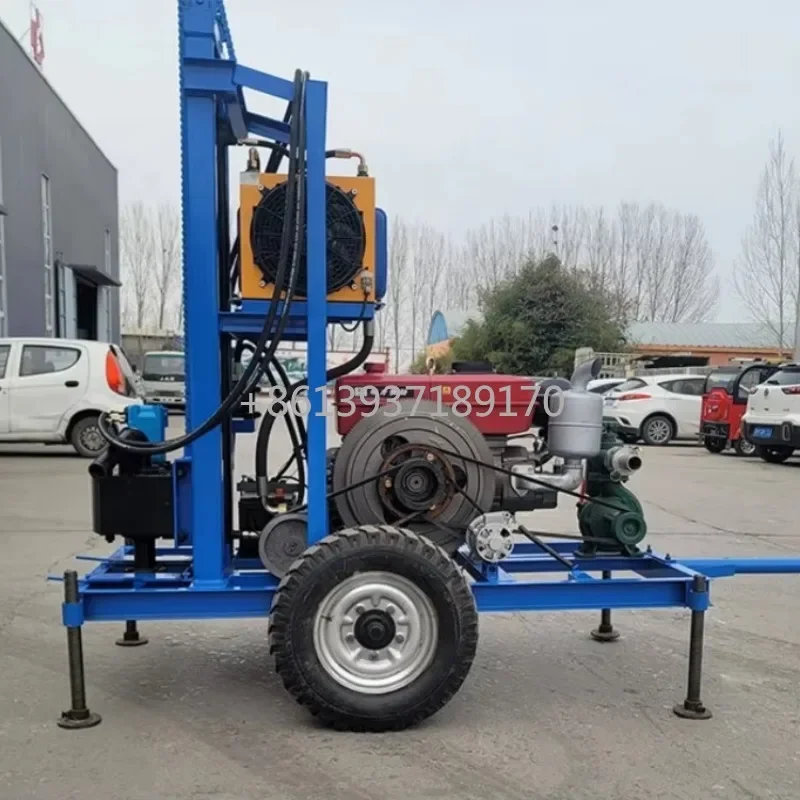 Agricultural Mini 200m Borehole Water Drilling Machin/ Bore Hole Well Drilling Machine