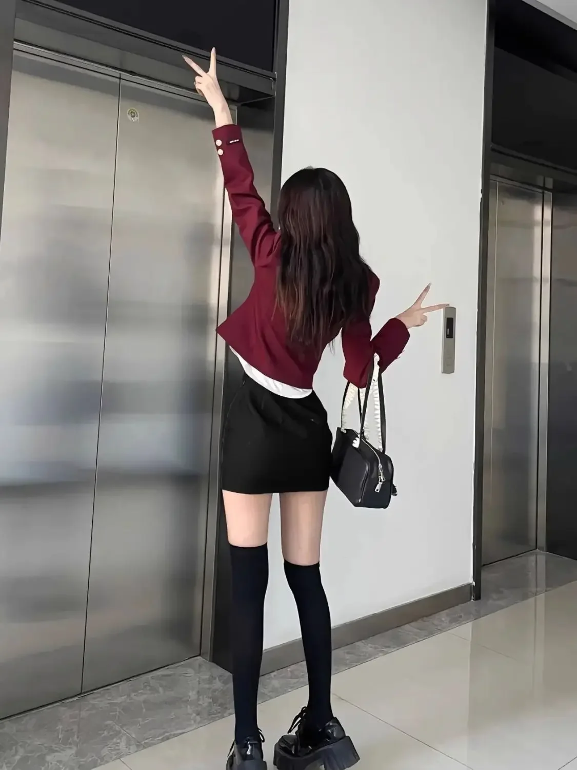 Autunno Inverno Nuovo Giappone Stile Coreano Uniforme Scolastica Jk Uniforme Giapponese Rosso Sexy Stile College Uniforme Scolastica Vestito