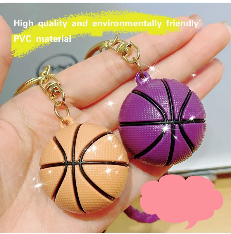 قبلة مجوهرات كرة السلة الحبل llaveros الجمالية حقيبة سلاسل المفاتيح bolsas de mujer كيرينغ لطيف اكسسوارات هدايا عيد الميلاد #5