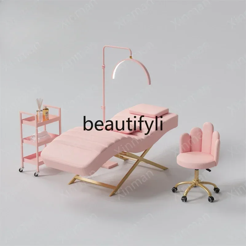 cn8350 ss جديد سرير تجميل مريح كرسي الترفيه سبا تدليك سرير الأذن سرير s8350