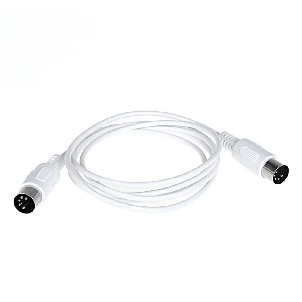 

3M Midi Music Line Electronic Keyboard Connection Cable Five Pin Connector Electronic Organ Cable for Midi Instruments