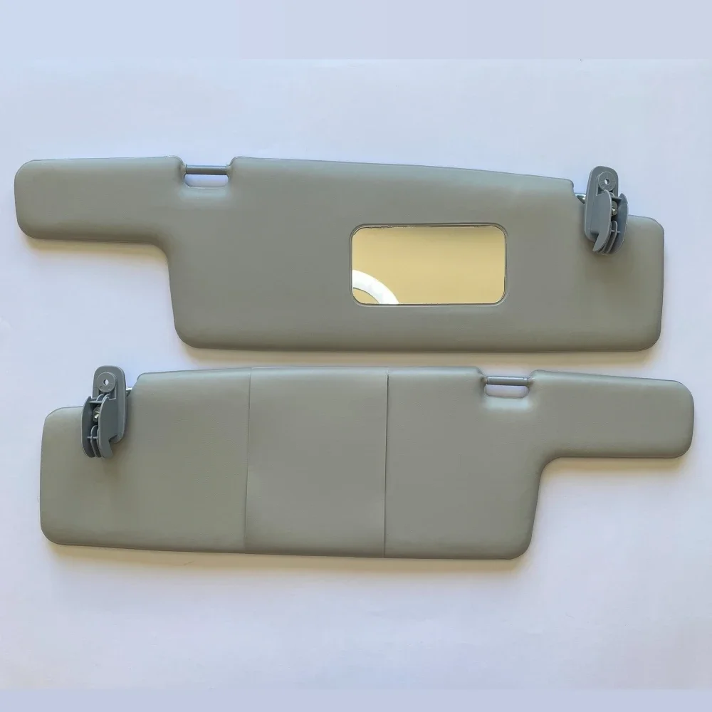 Sun Visor for Skoda Fabia 2001-2008 Left-Right Pieces Mirror Included Sun Protector for Fabia MK2 5J 6Y1857552Q After Market