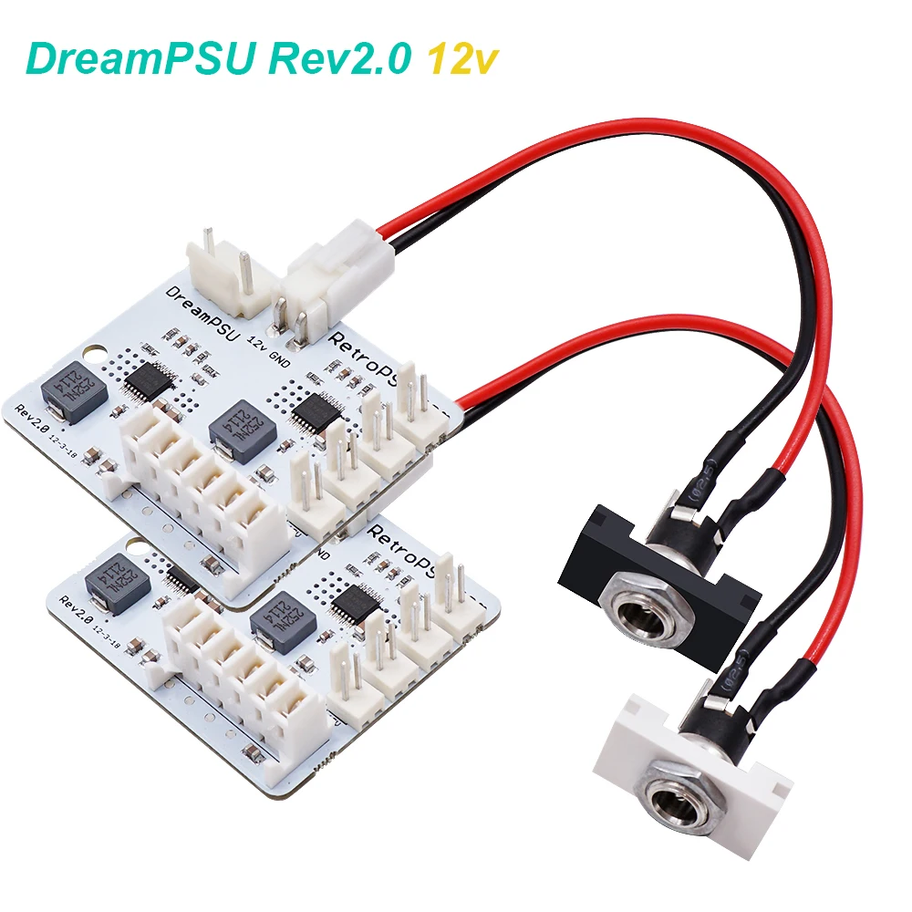 DreamPSU Rev2.0 12V Replace for SEGA DC Console original Power Supply Replacement Assessories for SEGA Dreamcast