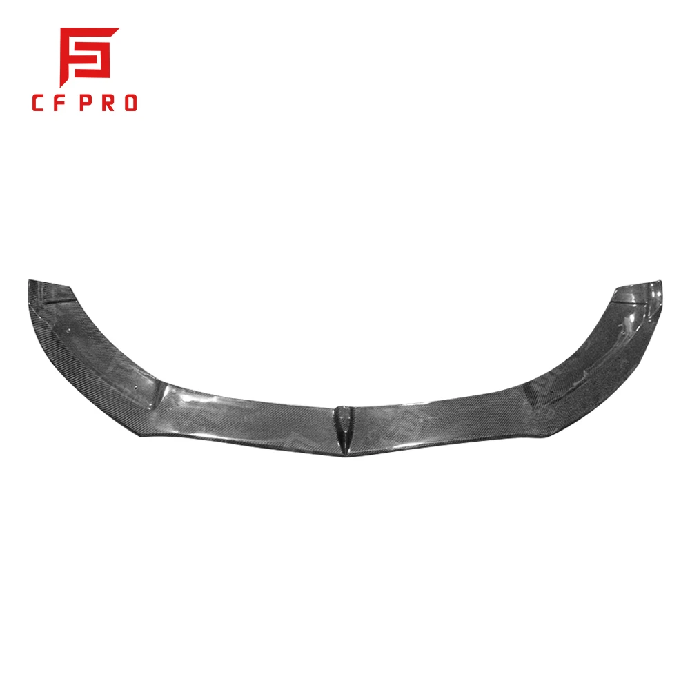 For Mercedes Benz W205 C63 C Class W205 AMG Modified Front Bumper Lip FD Style Carbon Fiber Front Bumper Guard Deflector Lips