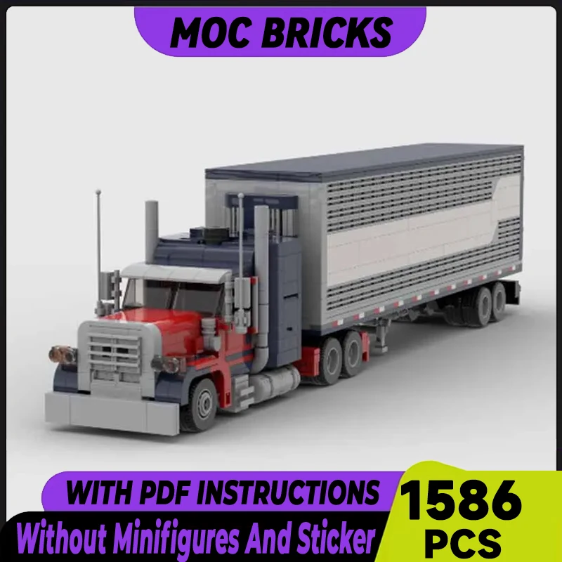 Speed Champion Car Model Moc Building Bricks Transportation Truck Technology Modular Blocks Gift Christmas Toy DIY Sets Assembly