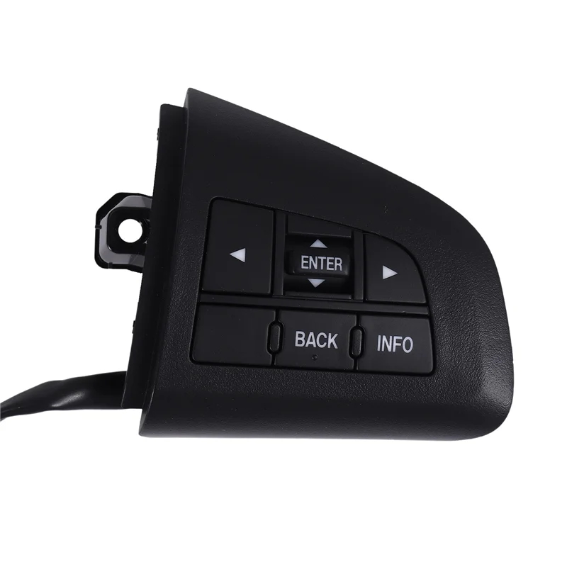 

Excellent-2Pcs Car Volume Mode Multi-Function Steering Wheel Switch Control Buttons For Mazda 3 5 CX-5 CX-7