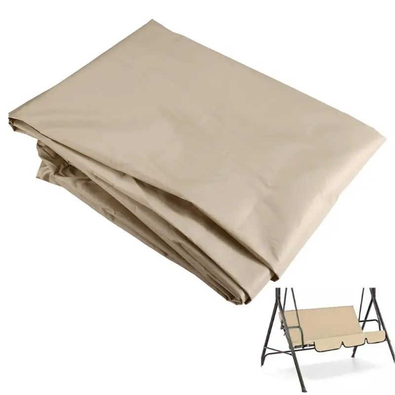 ABRW-Replacement Outdoor Seat Cover 3 Seater Patio Swing Cushion For Garden Hammock Swing Chair