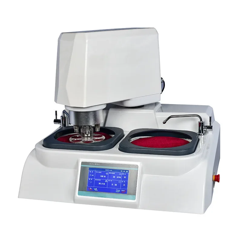 Double disc metallographic sample grinding and polishing machine, high-speed grinding machine