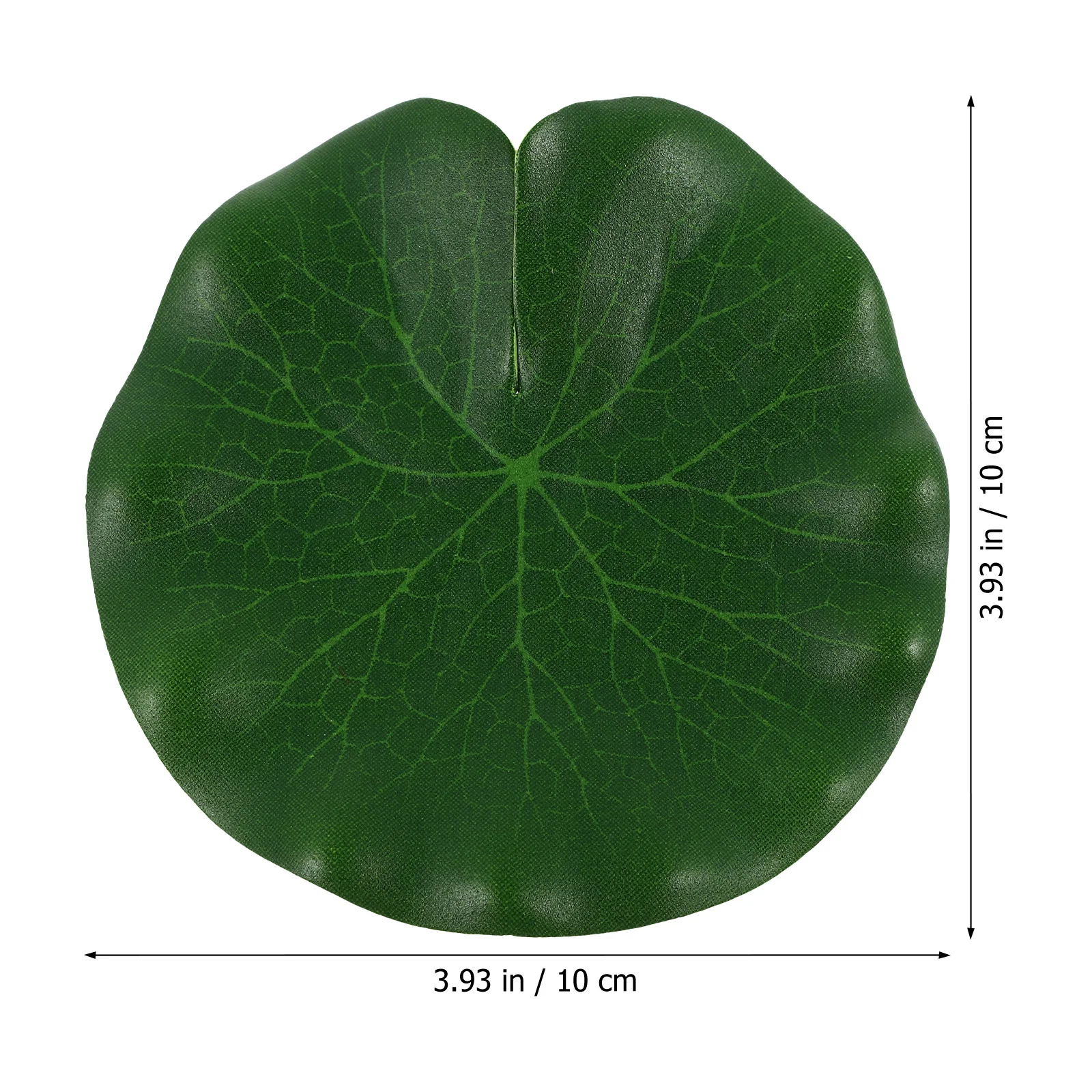 

10pcs 10Cm Lotus Leaf Decor Eva Lifelike Duckweed Ornament For Fish Tank Pond Aquariums Stage Photography Background