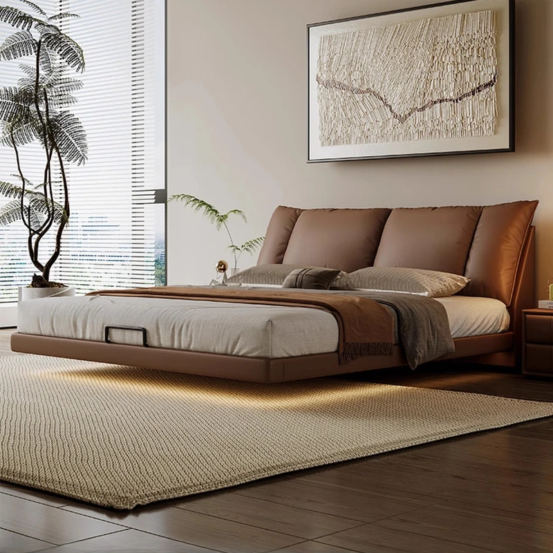 

Minimalist Modern Bed Headboard Frames Leather Platform Bed Bedroom Headboard Camarotes Para Dormitorio House Accessories