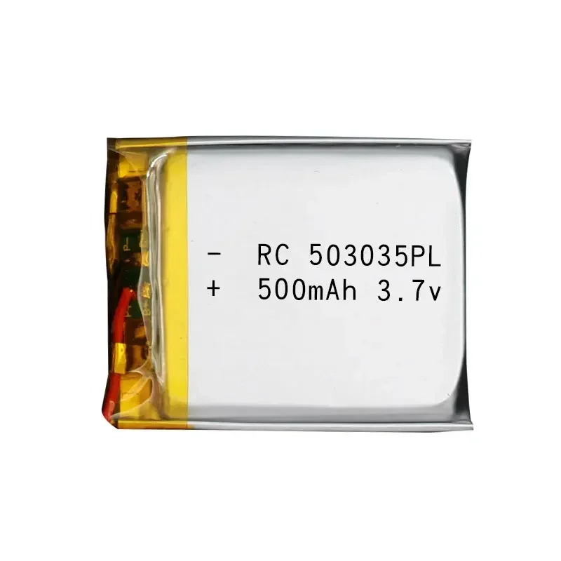 503035 3.7V 500mAh Lithium Polymer Battery Li po ion Lipo Rechargeable Batteries for MP3 GPS DVD Navigationtion