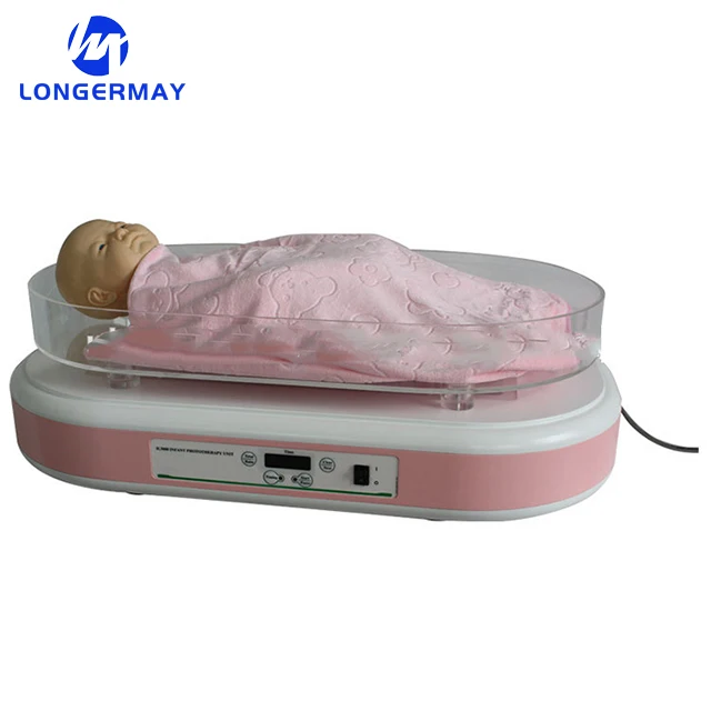 Infant phototherapy unit for neonatal use