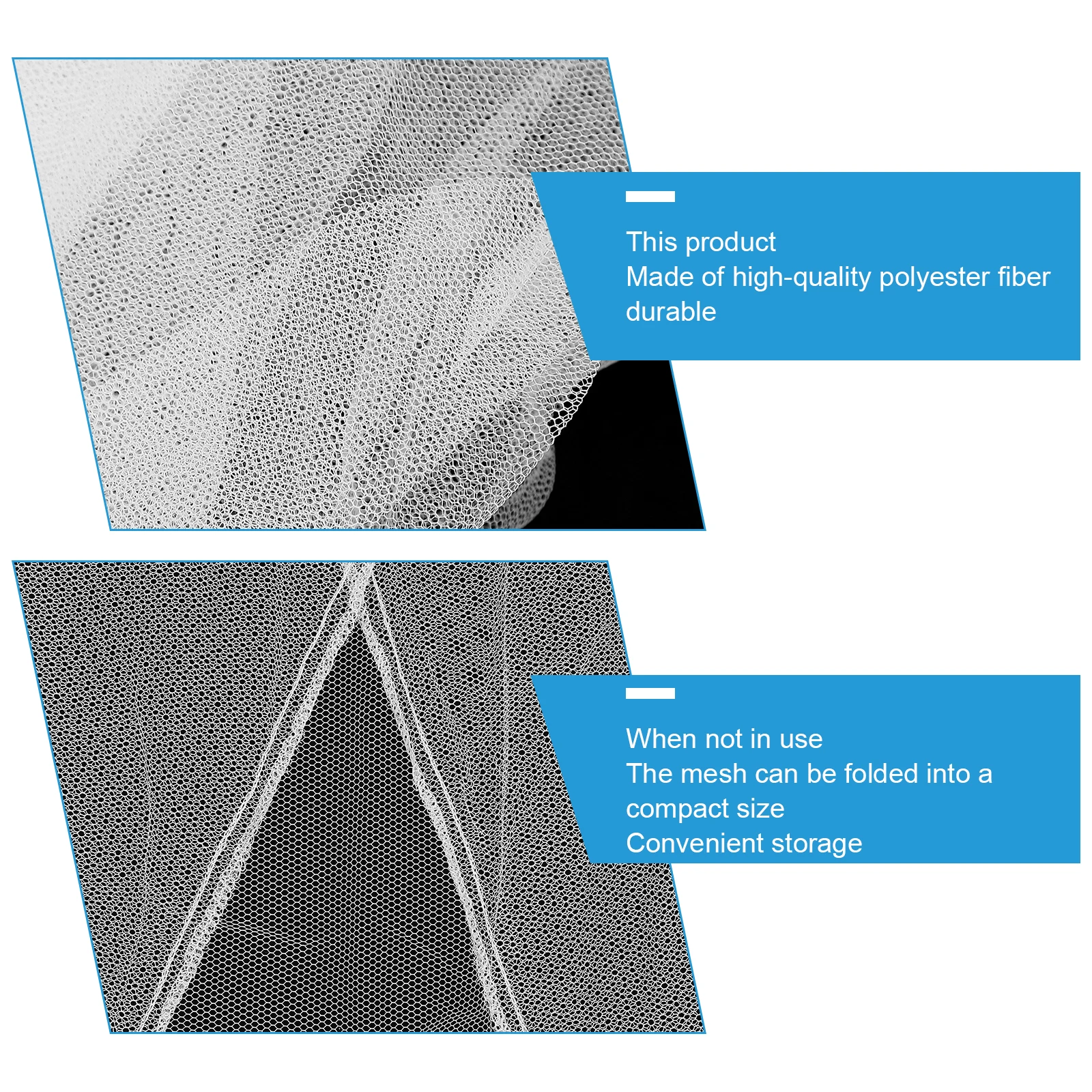 

Canopy Umbrella Net for Garden Patio Netting Screen Tent White Balcony Cover Travel