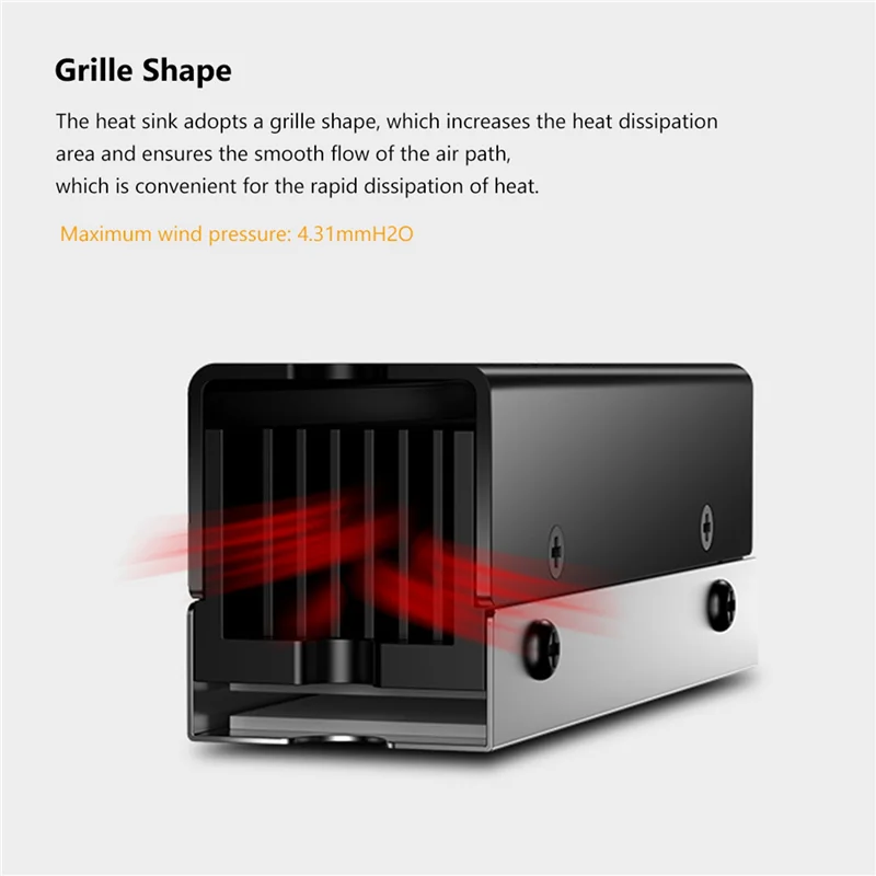 

5X M.2 SSD Nvme Heat Sink M2 2280 Solid State Disk Air Circulation Radiator With Fan Heatsink Thermal Pad Cooler