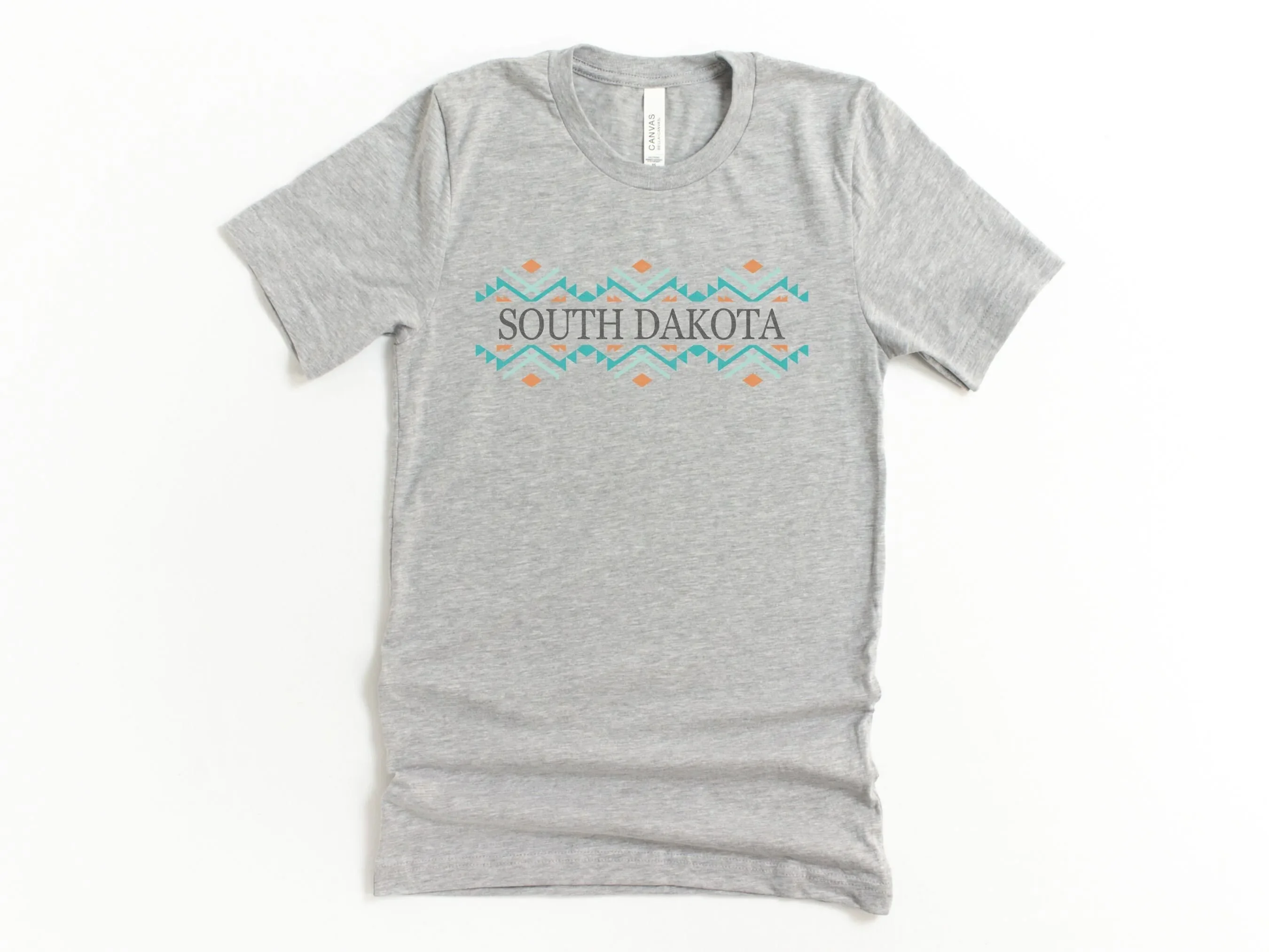 

Vintage Boho South Dakota Aztec T Shirt Print Apparel Design