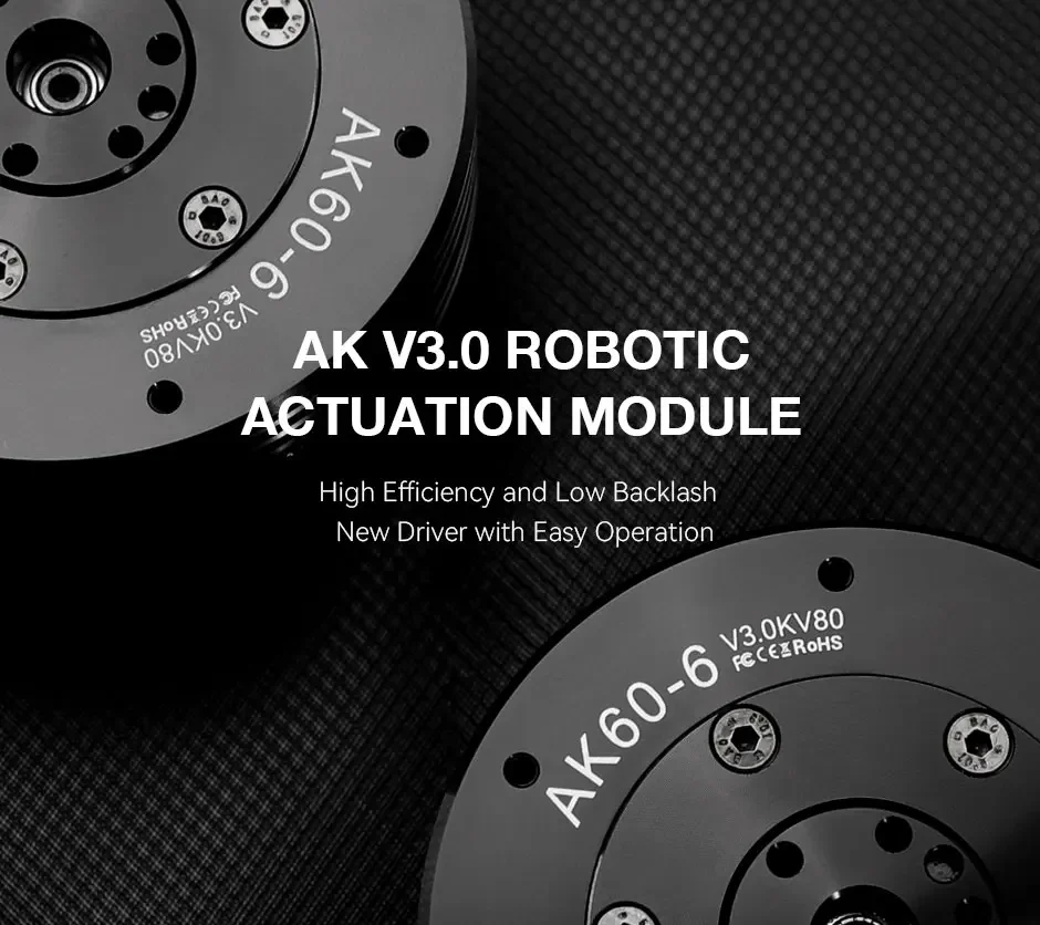 T-MOTOR AK60-6 V3.0 KV80 업그레이드 기어 및 드라이버, 풋 로봇, 외골격 로봇, AGV에 이상적