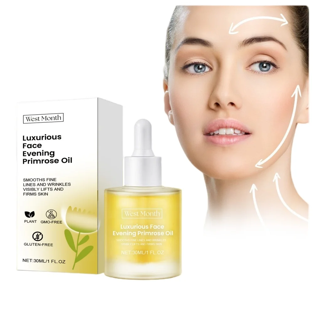 

Evening primrose oil facial essence - deeply nourish, smooth fine lines and wrinkles, reduce dryness, and repair