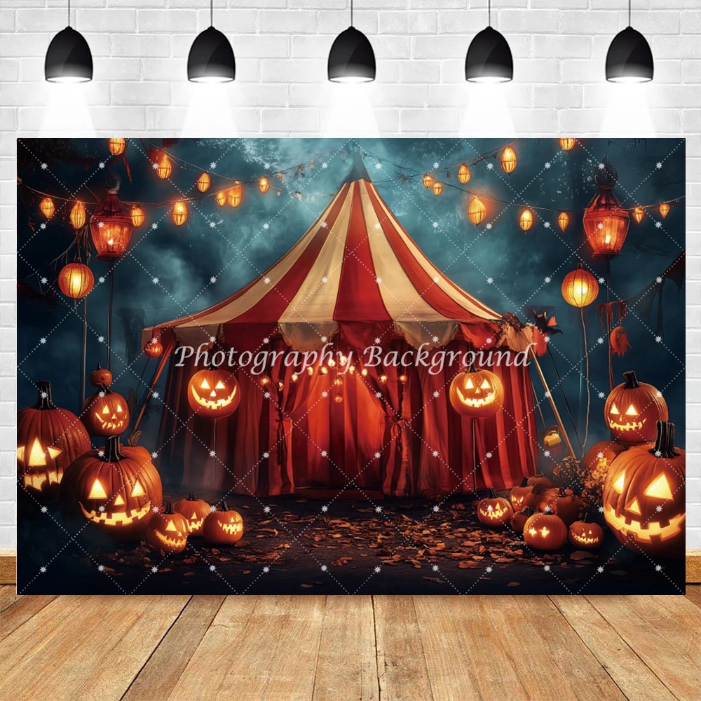 خلفيات خيمة السيرك للهالوين، ليلة الشفق المسحور، فانوس اليقطين، مهرجان باطني، صورة الديكور، خلفيات الصورة #4