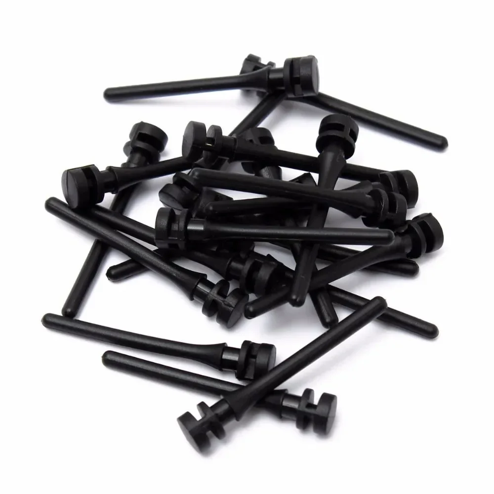20PCS Gdstime Screw Pin Rivet Rubber PC Fan Anti Vibration Mount Silicone Screws Noise Absorption Fans Computer Rubber Screws