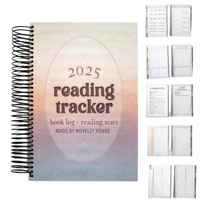 

2025 Reading Tracker 2025 Reading Track Diary Reading Notebook Book Log Reading Planner Creative Gifts For Friends, Family And C