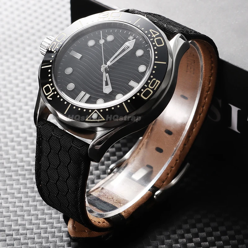 20 مللي متر 22 مللي متر حزام ساعة جلد نايلون لساعة هواوي Gt4/3/2 ل Seiko قماش سوار ناعم الإفراج السريع استبدال معصمه